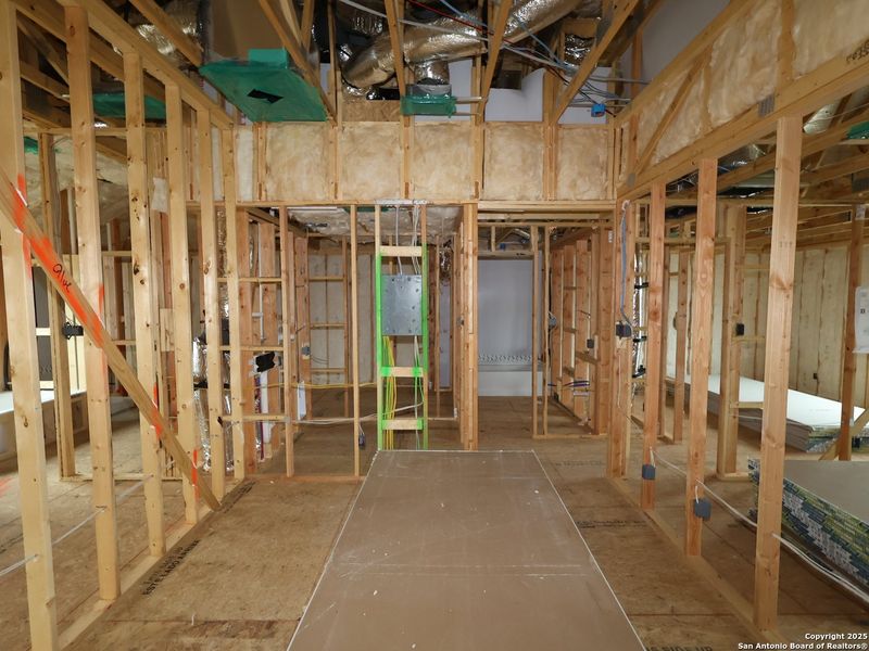 In-progress construction of a new home in Park Place, New Braunfels, TX (Image 26). In-progress construction of a new home in Park Place, New Braunfels, TX (Image 26).