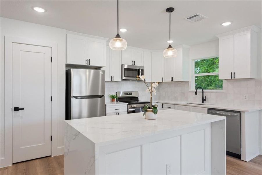 Furnished interior view inside a new home in , Hillsboro (Image 7).