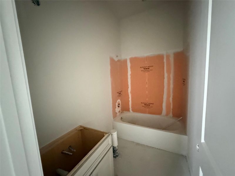In-progress construction of a new home in La Cima, San Marcos, TX (Image 14).