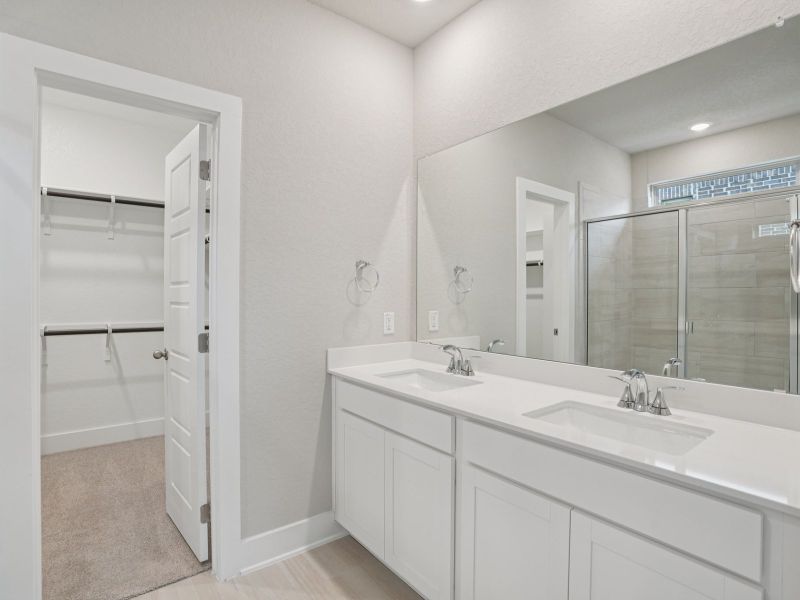 Furnished interior view inside a new home in Stetson Ridge, Marion (Image 9).