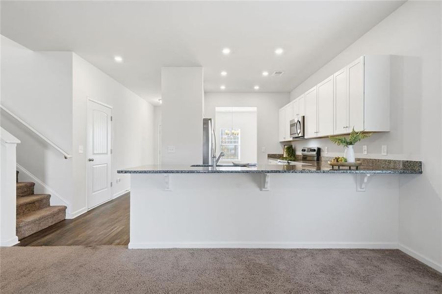 Furnished interior view inside a new home in , Calhoun (Image 16).