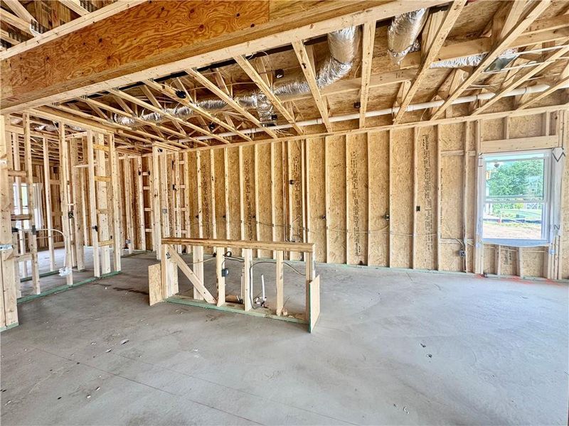 In-progress construction of a new home in Eastlyn Crossing, Flowery Branch, GA (Image 9). In-progress construction of a new home in Eastlyn Crossing, Flowery Branch, GA (Image 9).