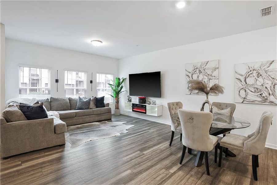 Furnished interior view inside a new home in , Douglasville (Image 5).
