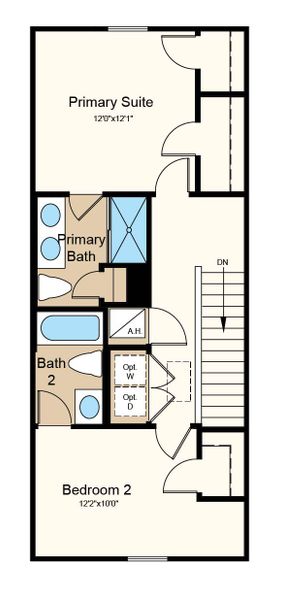 2D floor plan layout of this home in Southloch, Mount Dora, FL (Image 4). 2D floor plan layout of this home in Southloch, Mount Dora, FL (Image 4).