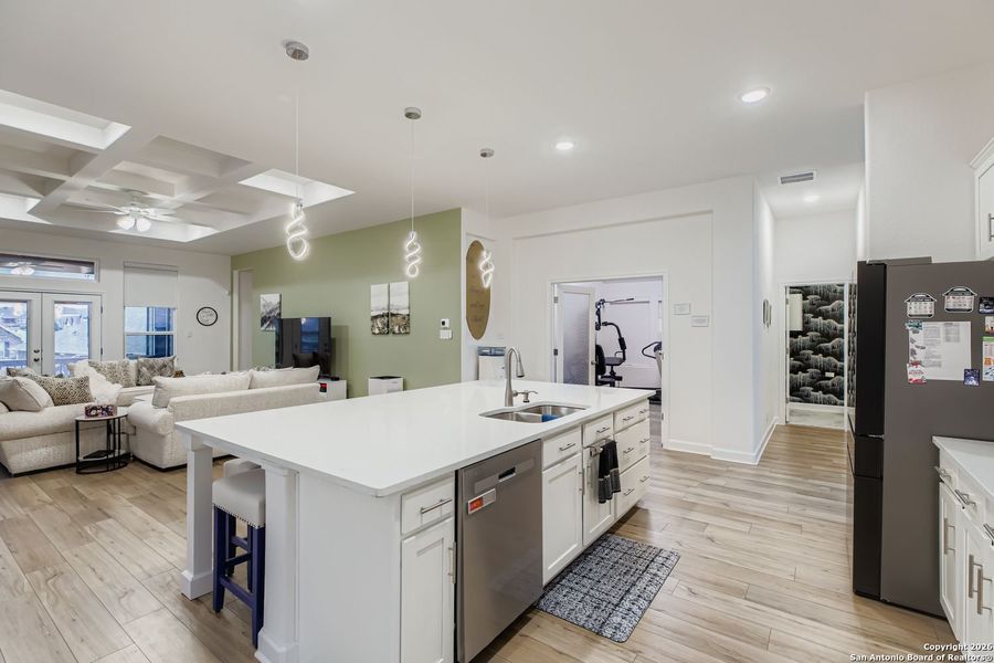Furnished interior view inside a new home in , Spring Branch (Image 14).