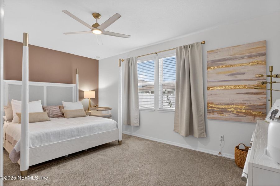 Furnished interior view inside a new home in Forest Park at Wildlight, Yulee (Image 37). Furnished interior view inside a new home in Forest Park at Wildlight, Yulee (Image 37).