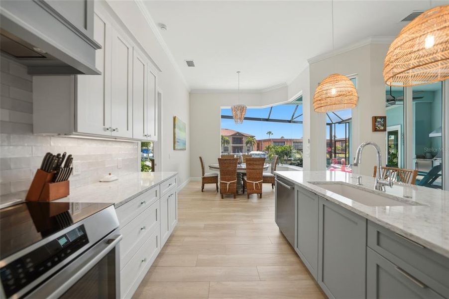 Furnished interior view inside a new home in , Punta Gorda (Image 18).