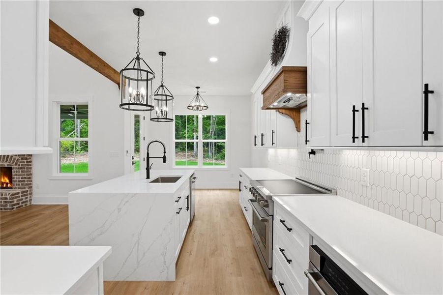 Furnished interior view inside a new home in , Covington (Image 6).