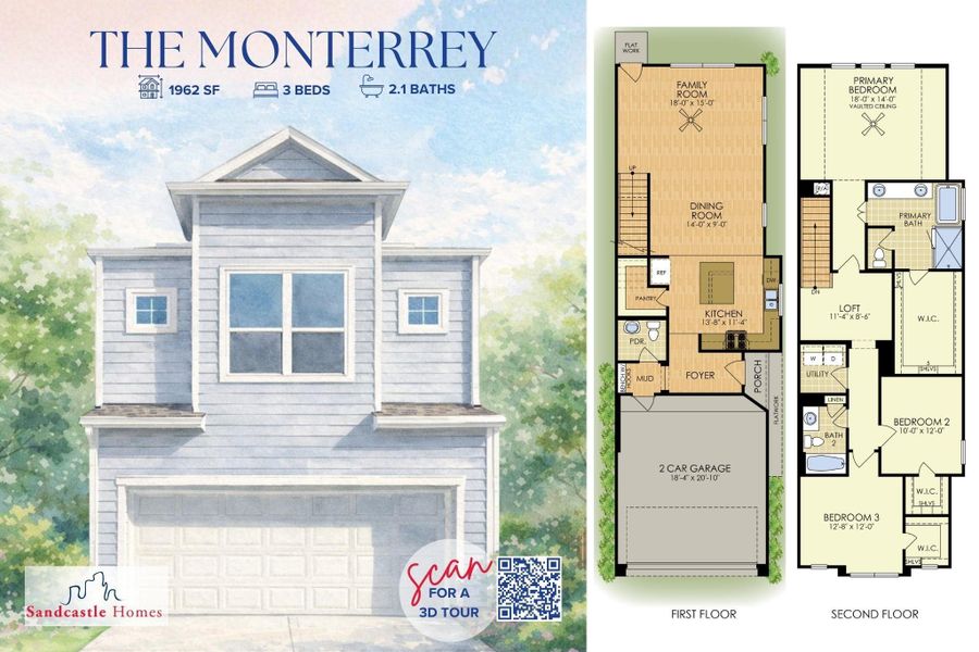 2D floor plan layout of this home in , Houston, TX (Image 5).