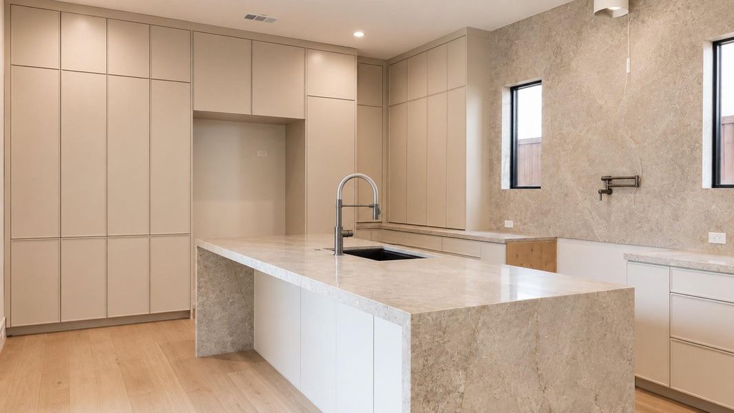 Furnished interior view inside a new home in , Houston (Image 7).
