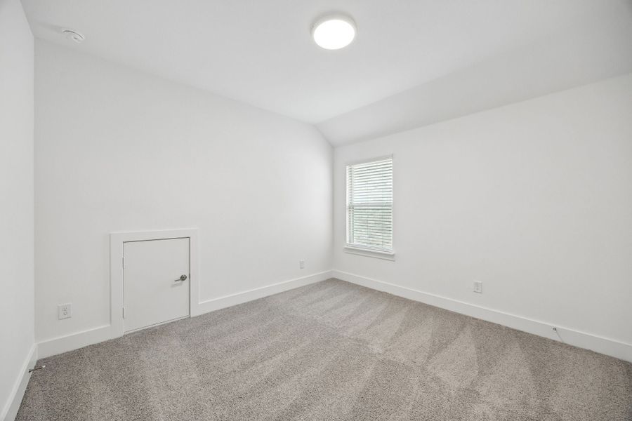 Spacious, unfurnished interior of a new home in Painted Tree Woodland West, McKinney (Image 32). Spacious, unfurnished interior of a new home in Painted Tree Woodland West, McKinney (Image 32).