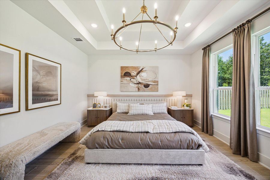 Representative furnished interior of a home built from the The Collins by Westin Homes in Flora, Hutto (Image 17).