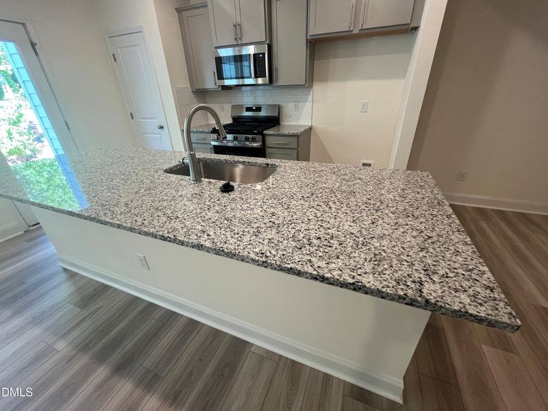 Large island for storage/entertaining