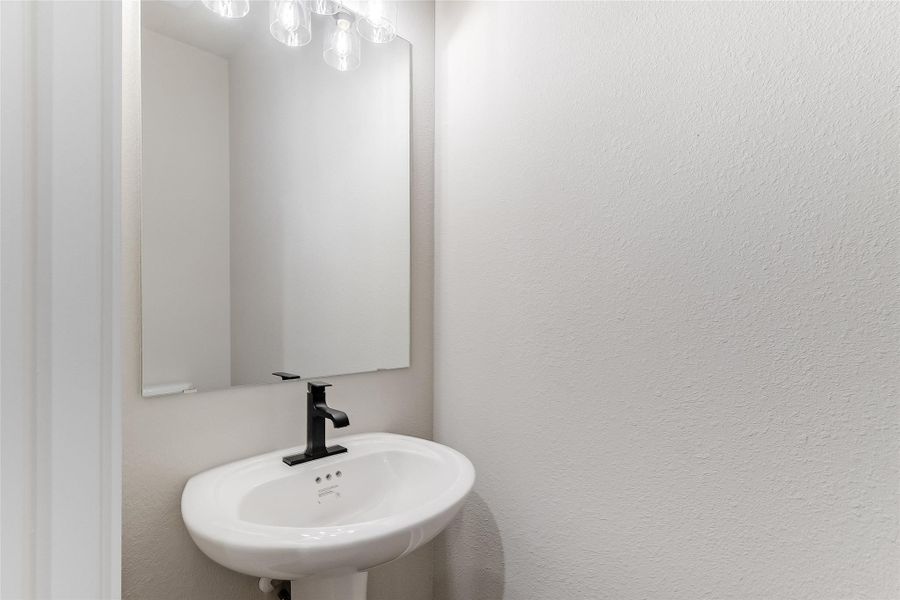 Bathroom featuring a sink