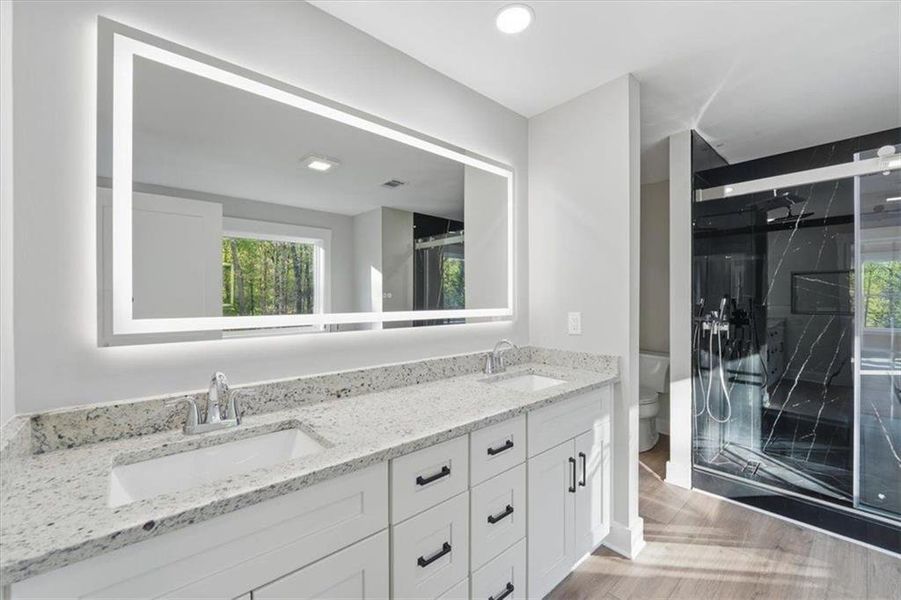 Furnished interior view inside a new home in , Murrayville (Image 13).