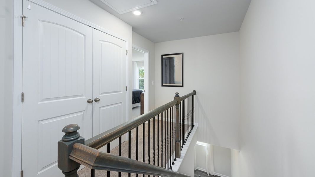 Spacious, unfurnished interior of a new home in Townes at Asbury, Hapeville (Image 18). Spacious, unfurnished interior of a new home in Townes at Asbury, Hapeville (Image 18).