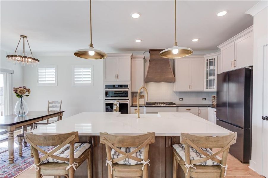 Furnished interior view inside a new home in Cambridge, Flowery Branch (Image 31).