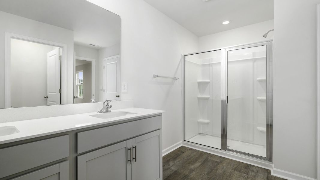 Furnished interior view inside a new home in Hunter Hill, Rocky Mount (Image 10).