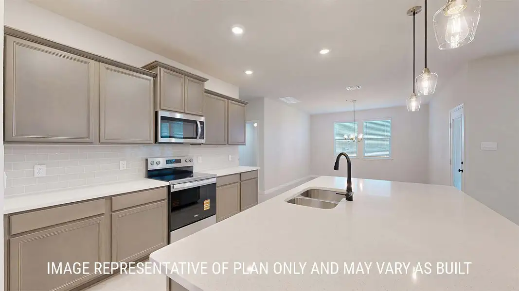 Representative furnished interior of a home built from the Parker II by D.R. Horton in Sterling Meadows, Salado (Image 6). Representative furnished interior of a home built from the Parker II by D.R. Horton in Sterling Meadows, Salado (Image 6).