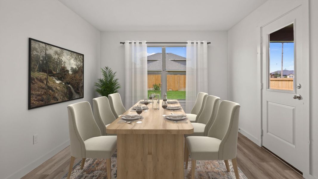 Representative furnished interior of a home built from the The Nolan by D.R. Horton in Overlook West, Wolfforth (Image 6). Representative furnished interior of a home built from the The Nolan by D.R. Horton in Overlook West, Wolfforth (Image 6).