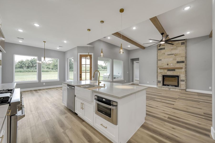 Furnished interior view inside a new home in , Montgomery (Image 13).