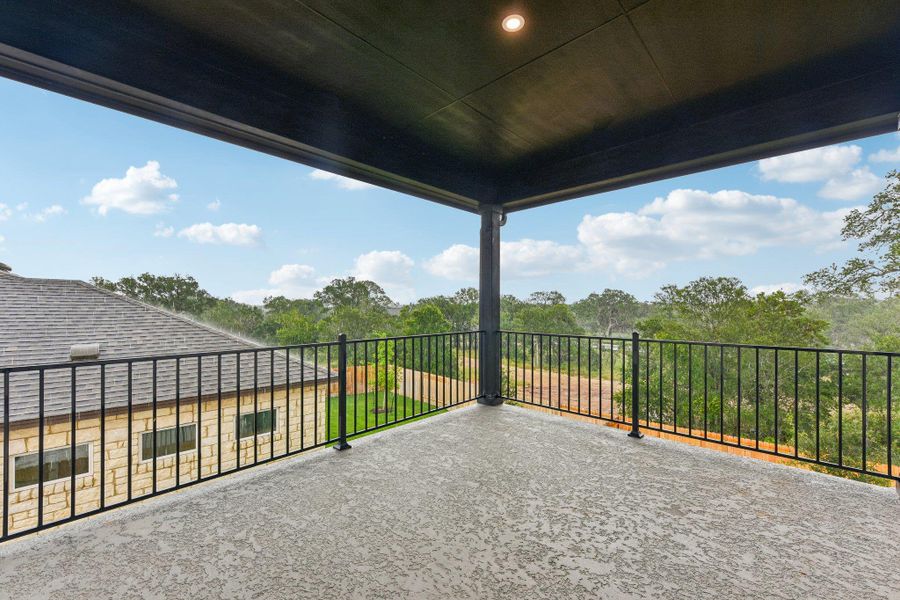 Exterior details and patio area of a home in Persimmon, Buda (Image 22). Exterior details and patio area of a home in Persimmon, Buda (Image 22).