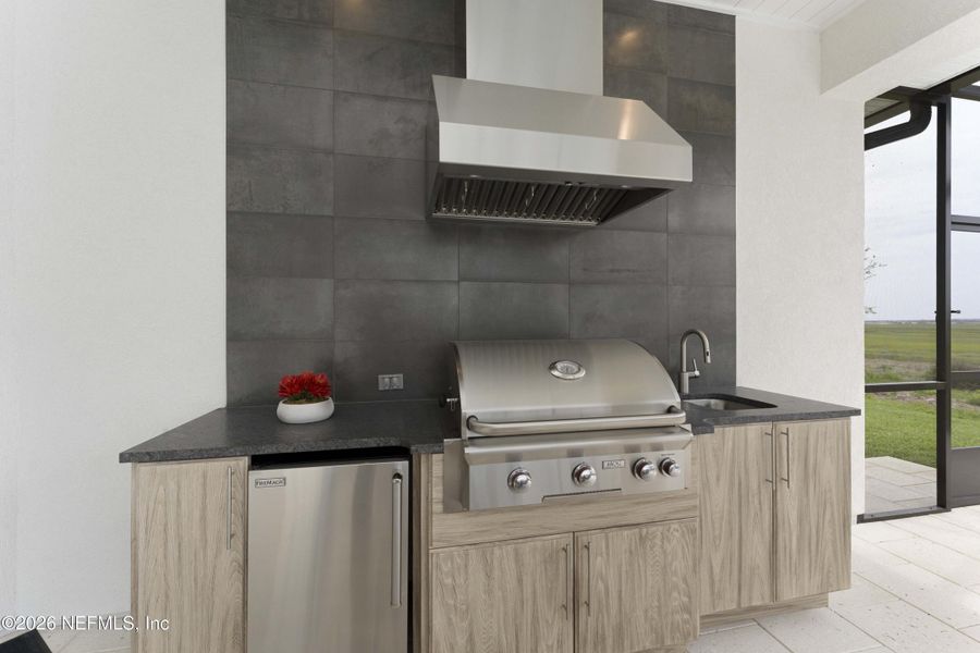 Furnished interior view inside a new home in , Ponte Vedra Beach (Image 56).