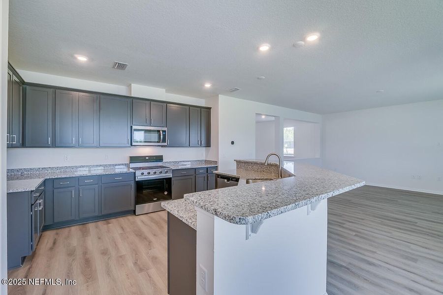 Furnished interior view inside a new home in Copper Ridge, Jacksonville (Image 9).