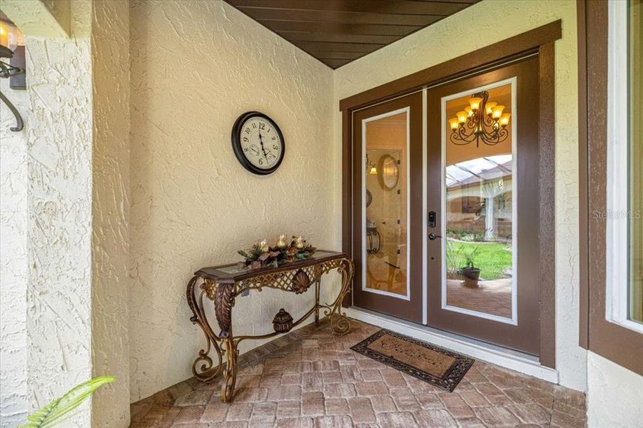Exterior details and patio area of a home in , Ocala (Image 38).