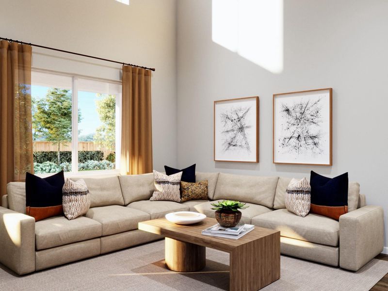 Photos are a representation of the floor plan. Options and interior selections will vary.