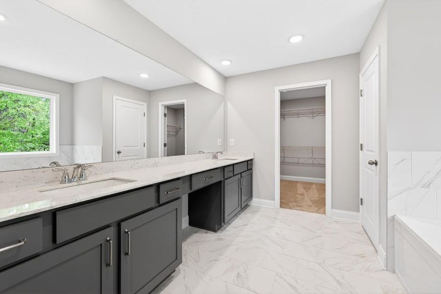 Furnished interior view inside a new home in , Sugar Hill (Image 14).
