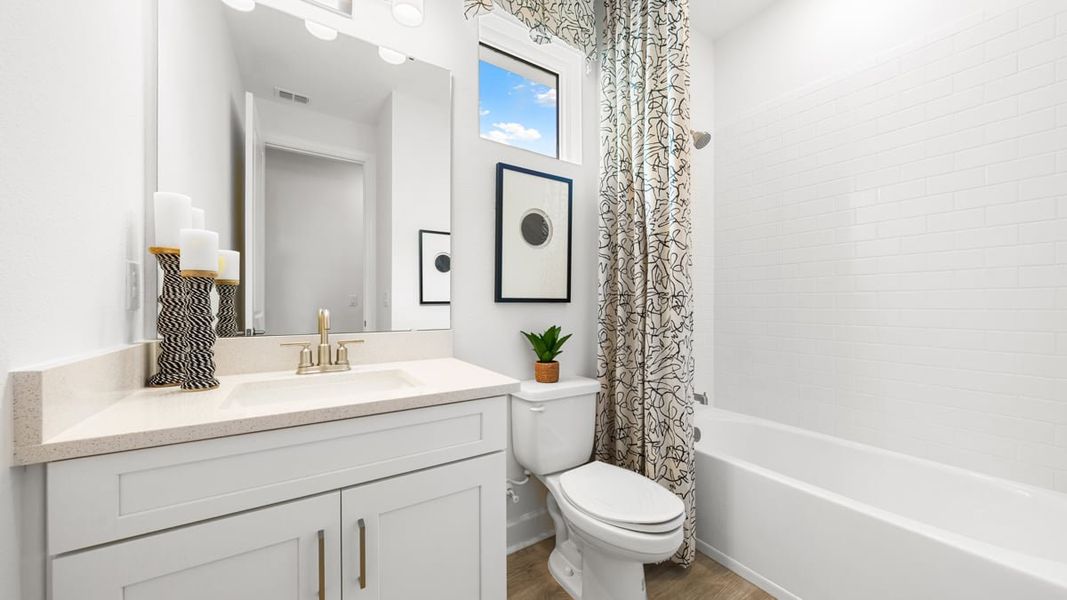 Representative furnished interior of a home built from the Monte by Taylor Morrison in Skye Ranch Community Group Page, Sarasota (Image 16).