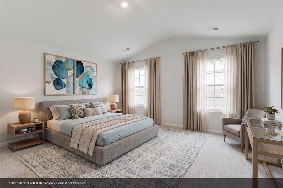 Furnished interior view inside a new home in Bluefield, Lexington (Image 10).