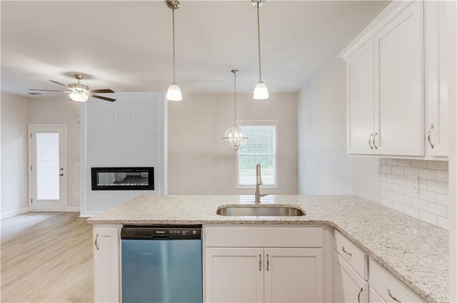 Furnished interior view inside a new home in , Lula (Image 9).