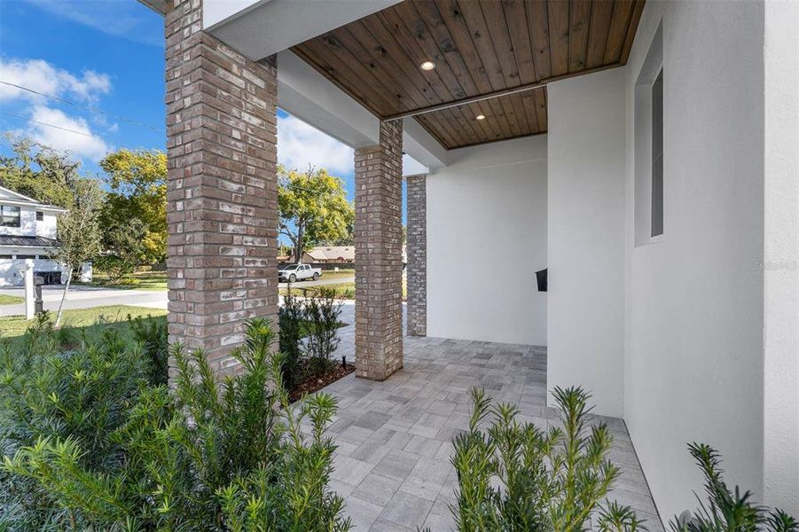 Exterior details and patio area of a home in , Winter Park (Image 3).