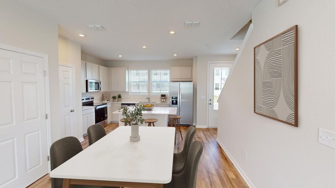Furnished interior view inside a new home in RiverTown, St. Johns (Image 4).