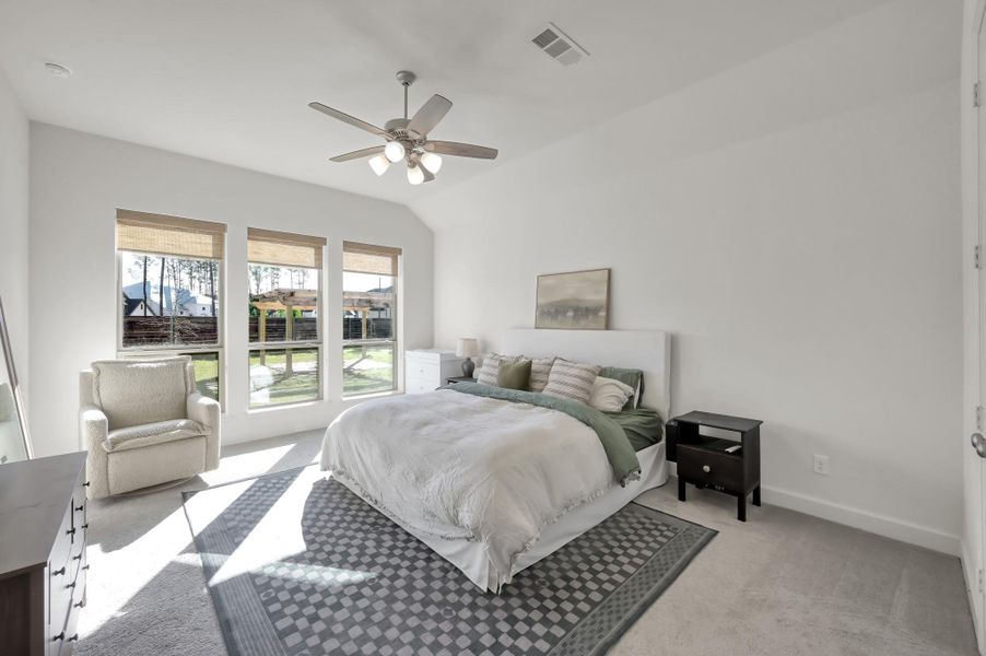 In this Primary Retreat, you will enjoy more natural light and backyard views! In this Primary Retreat, you will enjoy more natural light and backyard views!