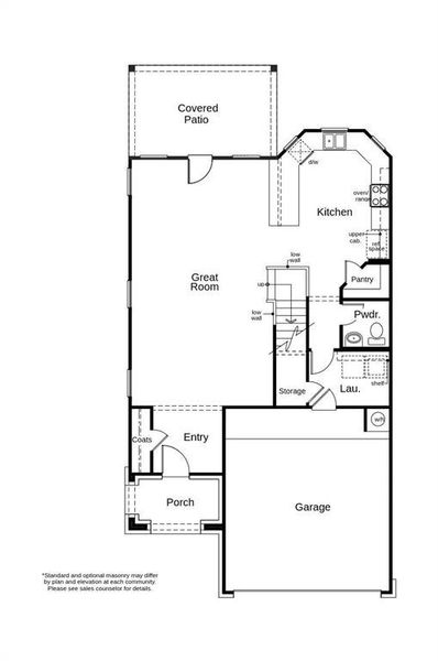 This floor plan features 3 bedrooms, 2 full baths, 1 half bath and over 2,000 square feet of living space.