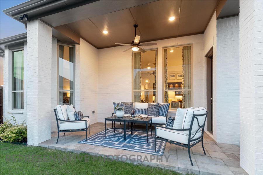 Exterior details and patio area of a home in , Brookshire (Image 23). Exterior details and patio area of a home in , Brookshire (Image 23).