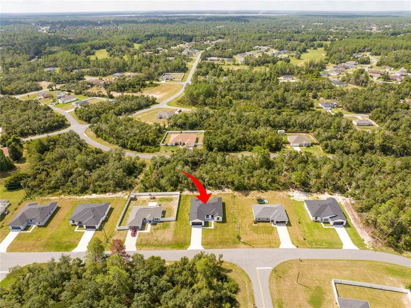 Front exterior of a new home in , Ocala, FL, highlighting curb appeal (Image 31).