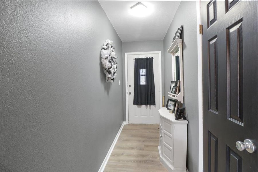 Door leading to Garage