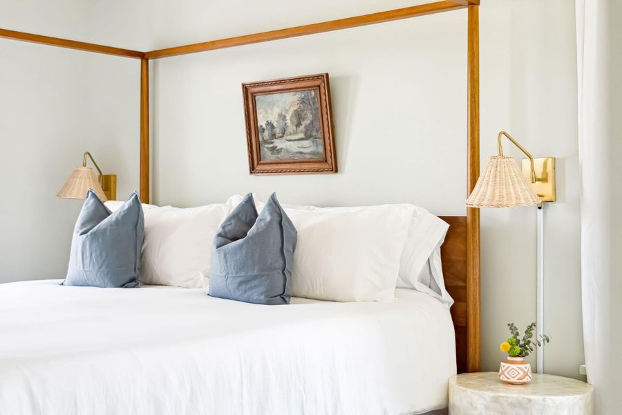 Furnished interior view inside a new home in , Folly Beach (Image 39).