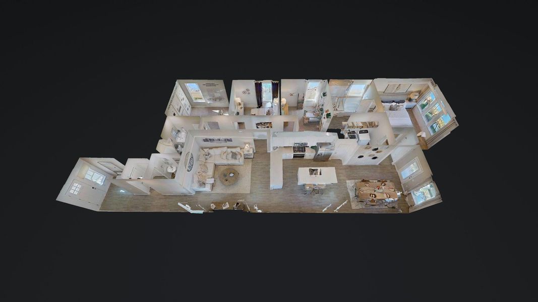 2D floor plan layout of this home in , Montgomery, TX (Image 7).