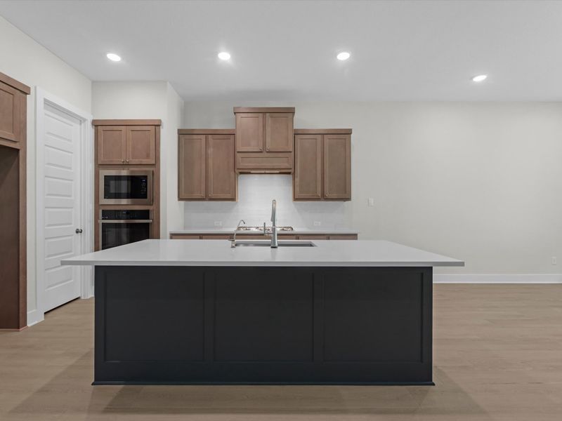 Furnished interior view inside a new home in Oakhill Reserve, Tomball (Image 4).