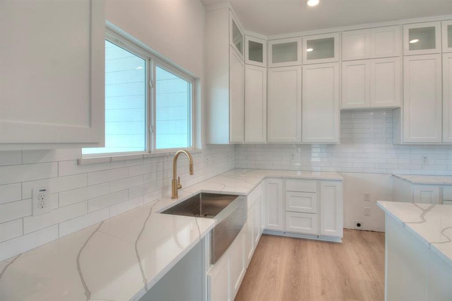 Furnished interior view inside a new home in , Sunset (Image 5).