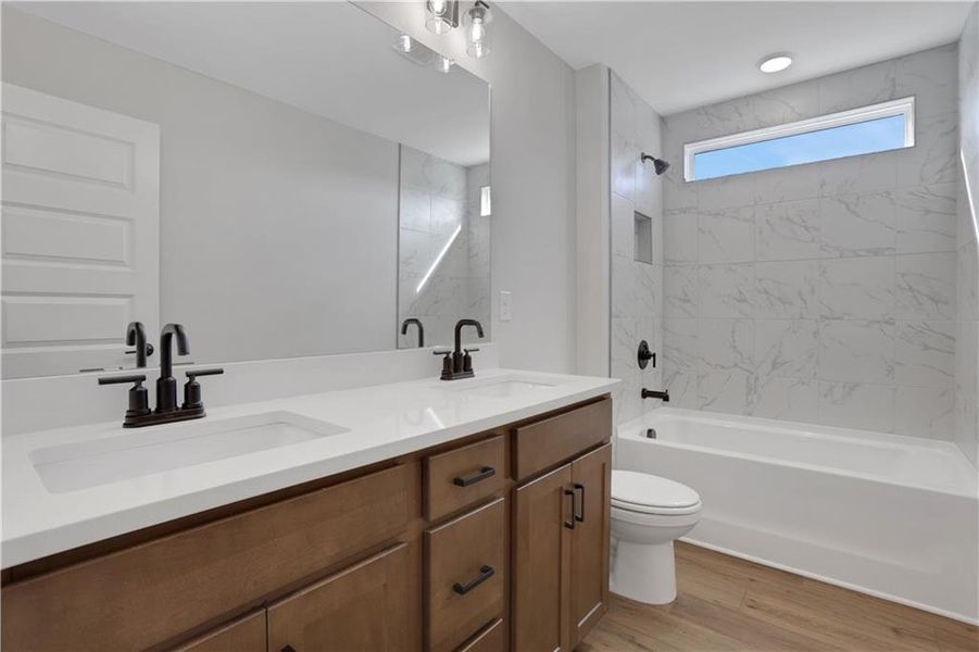 Furnished interior view inside a new home in Marble Tree, Ball Ground (Image 10).