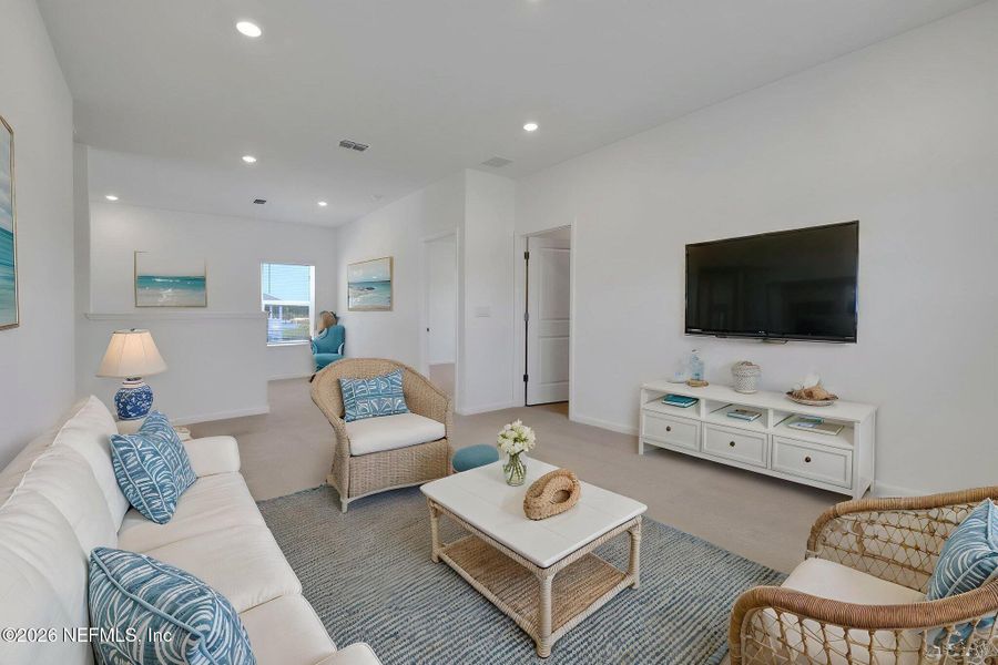 Furnished interior view inside a new home in Brook Forest, St. Augustine (Image 36).