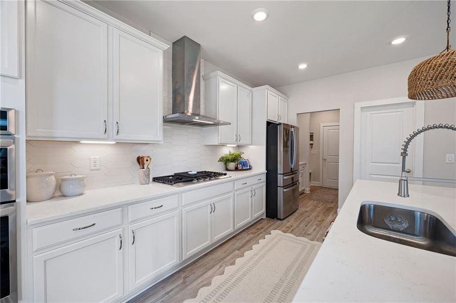 Furnished interior view inside a new home in NorthFarm at NatureWalk, Dallas (Image 16).