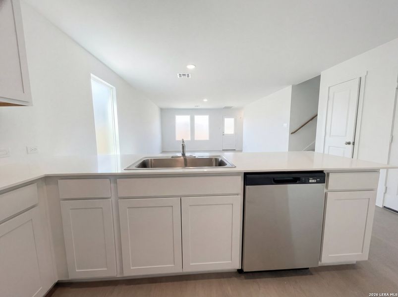 Furnished interior view inside a new home in Waters Edge, Seguin (Image 7).