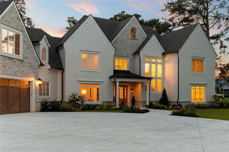 Front exterior of a new home in , Canton, GA, highlighting curb appeal (Image 30).